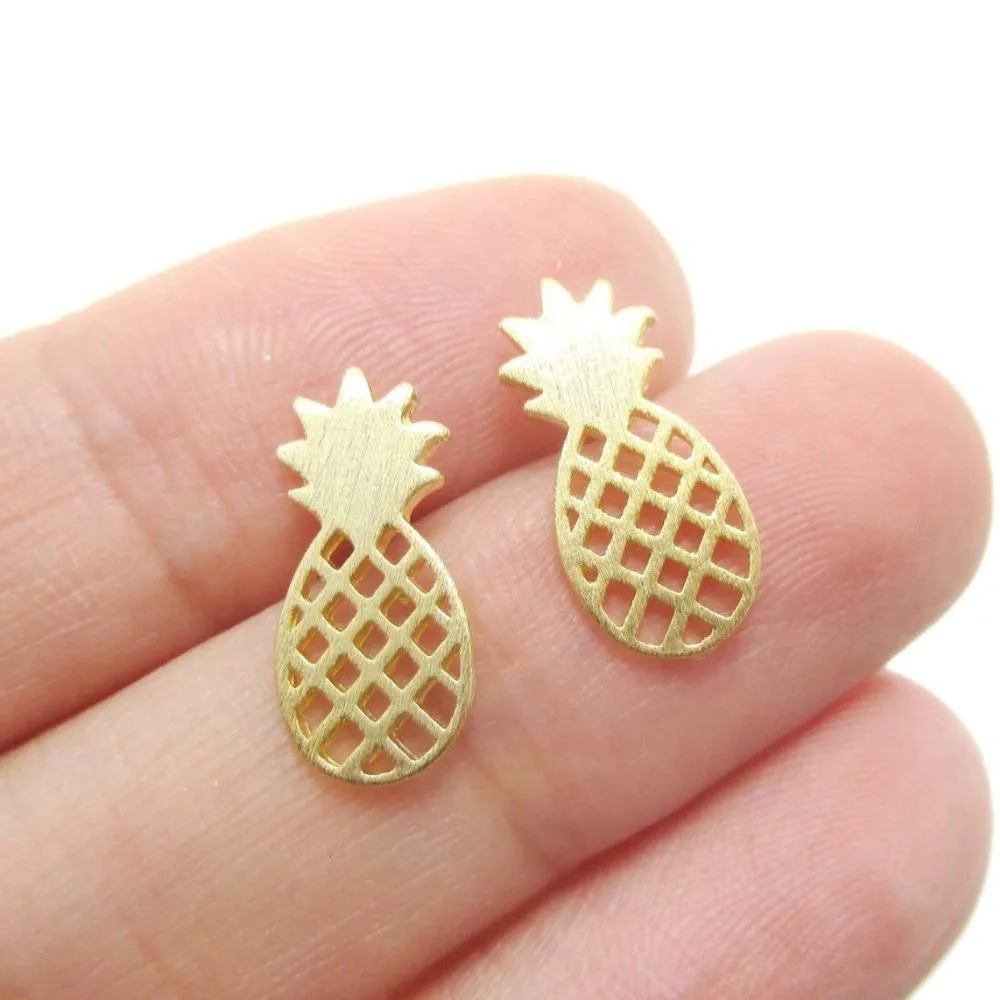 Pineapple Stud Earrings