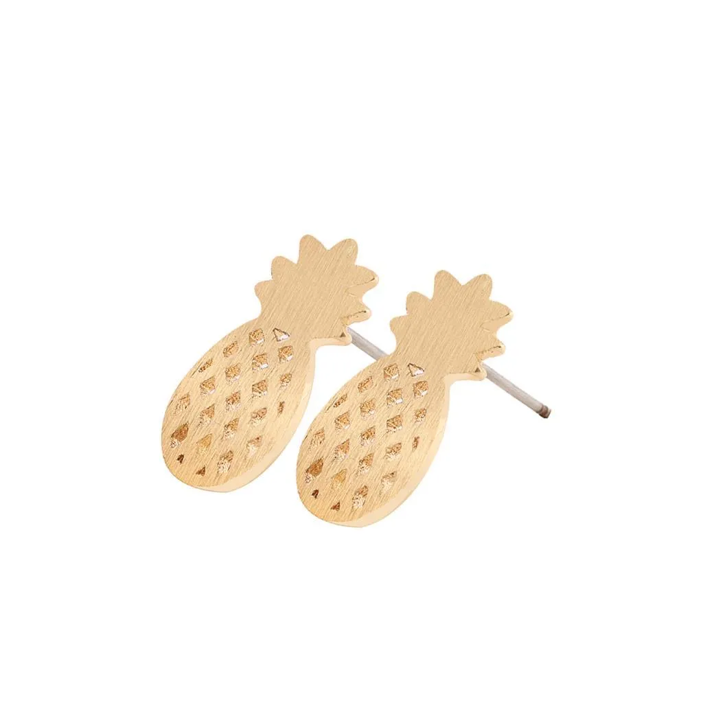 Pineapple Stud Earrings