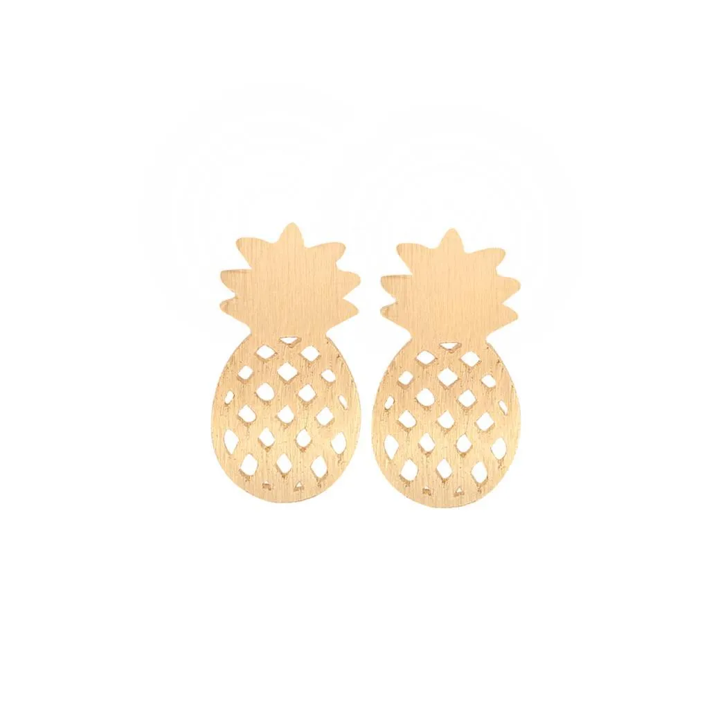 Pineapple Stud Earrings