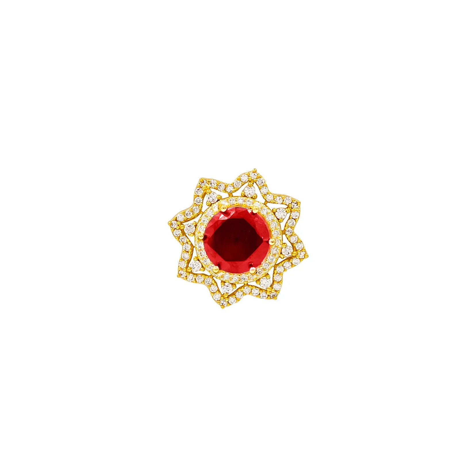 PREMIUM GOLD PENDANT AND PREMIUM STUD PMSLT2WX-003, PMSST3WX-052