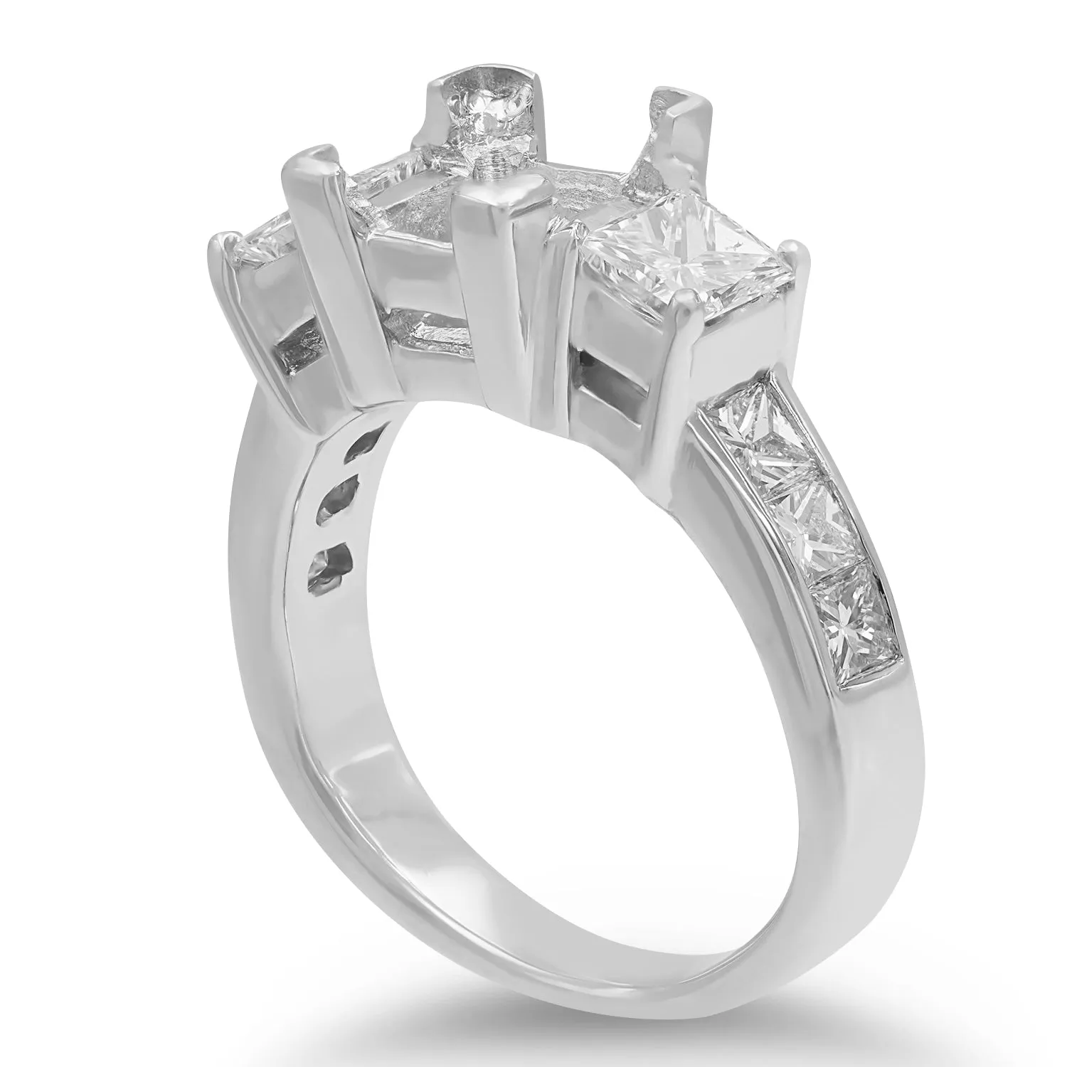 Princess Diamond Semi-mount Ring