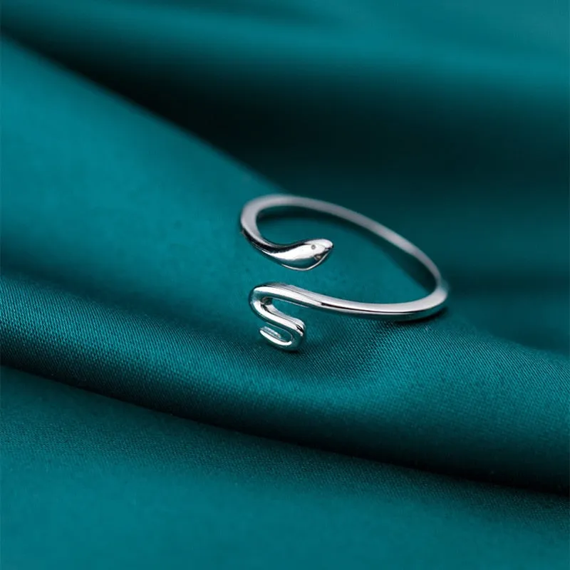 Simple Open Snake Ring