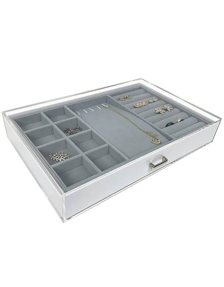 Simply Brilliant Acrylic Jewelry Box