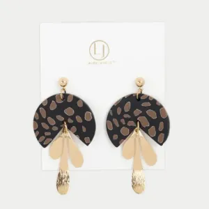 Speckled Dangle Earrings