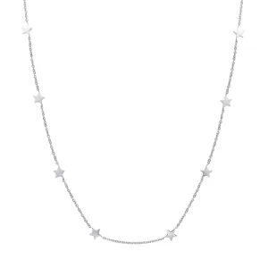 Star Delicate Necklace Silver