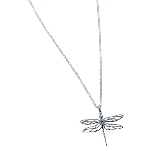 Sterling Silver Mayfly Necklace