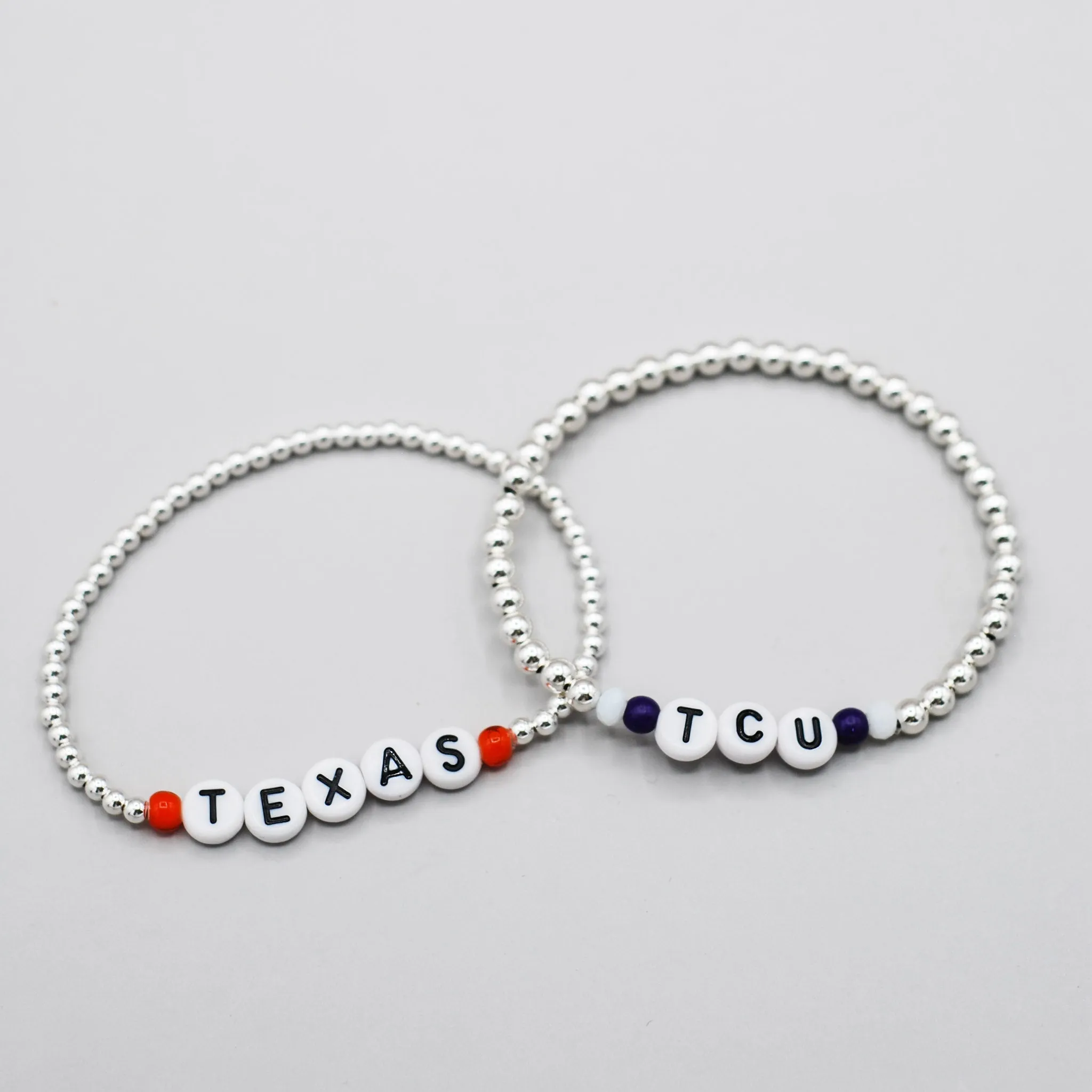 Sterling Silver Personalized Game Day Bracelet