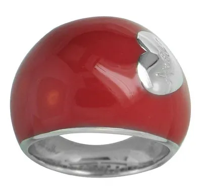 Sweet Amore - Red Enamel Ring