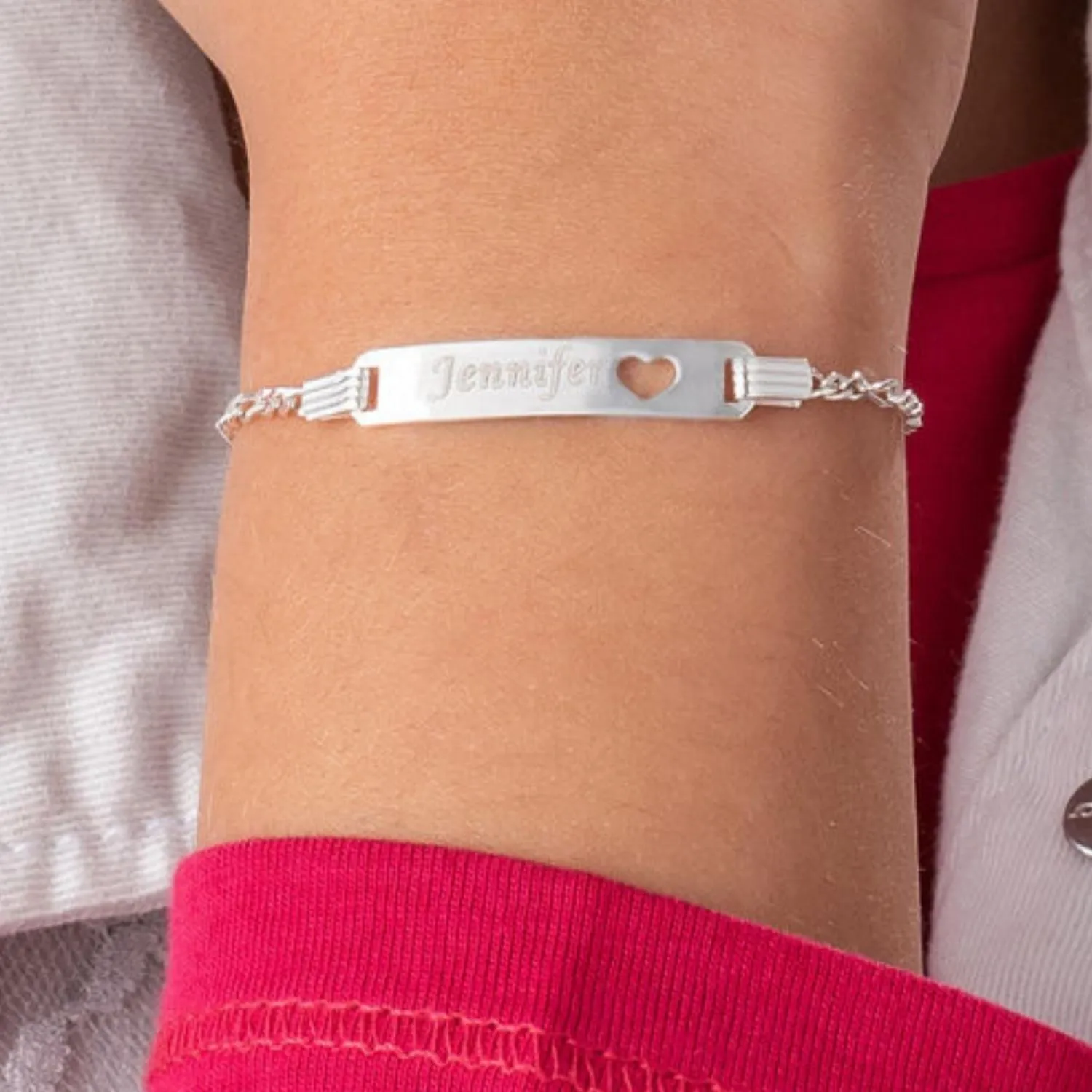 Teenagers Plated Name Bracelet