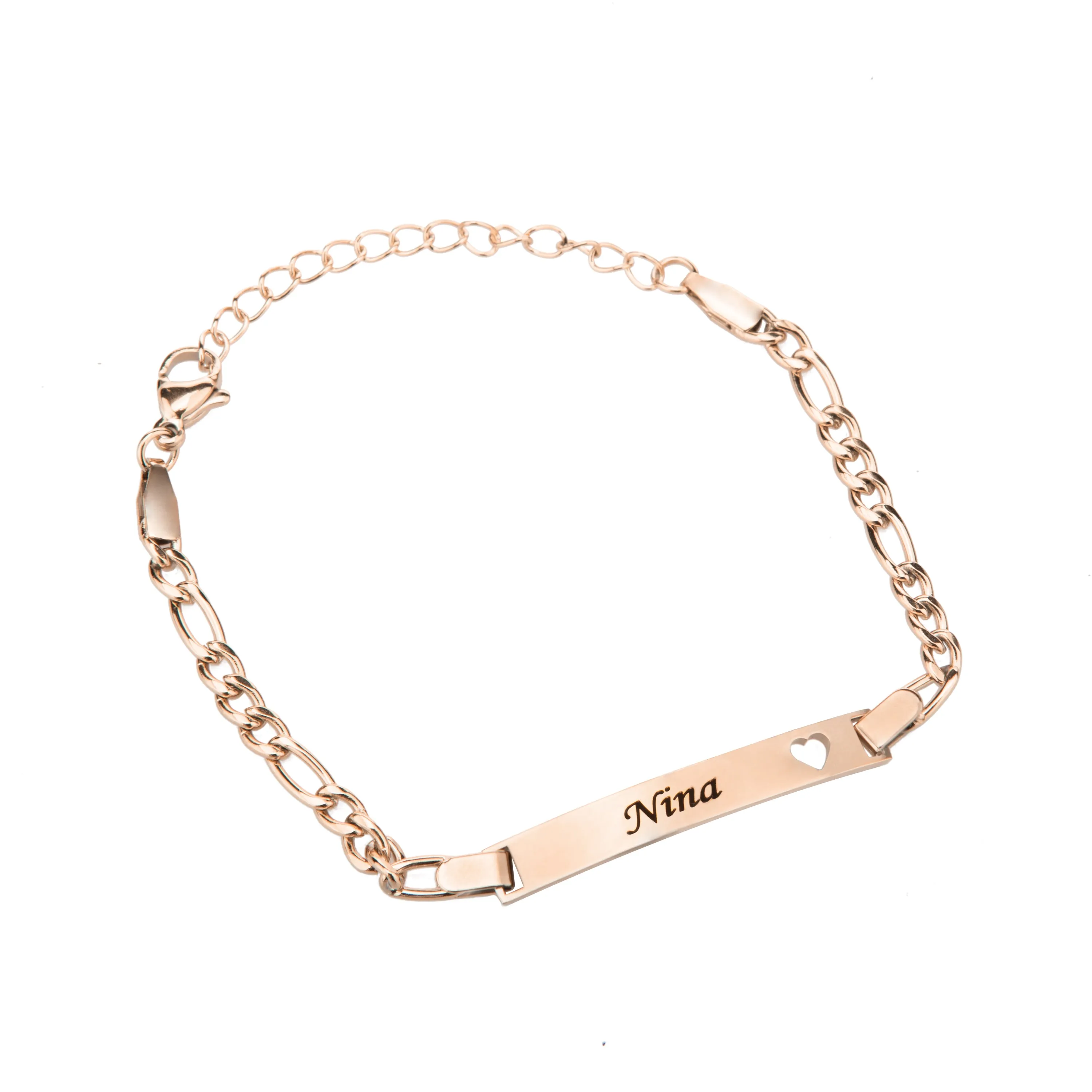 Teenagers Plated Name Bracelet