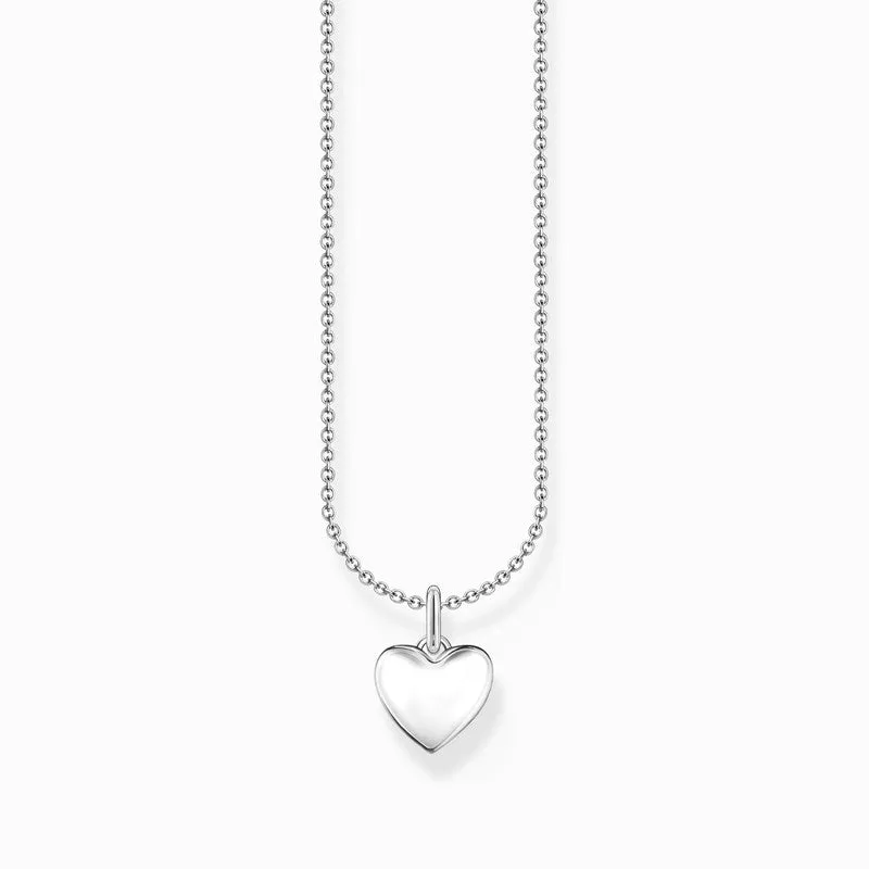 Thomas Sabo Silver Necklace with Heart Pendant