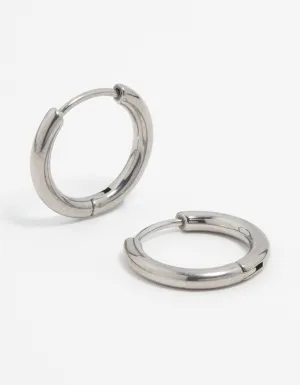 Titanium Small Classic Hoop Earrings