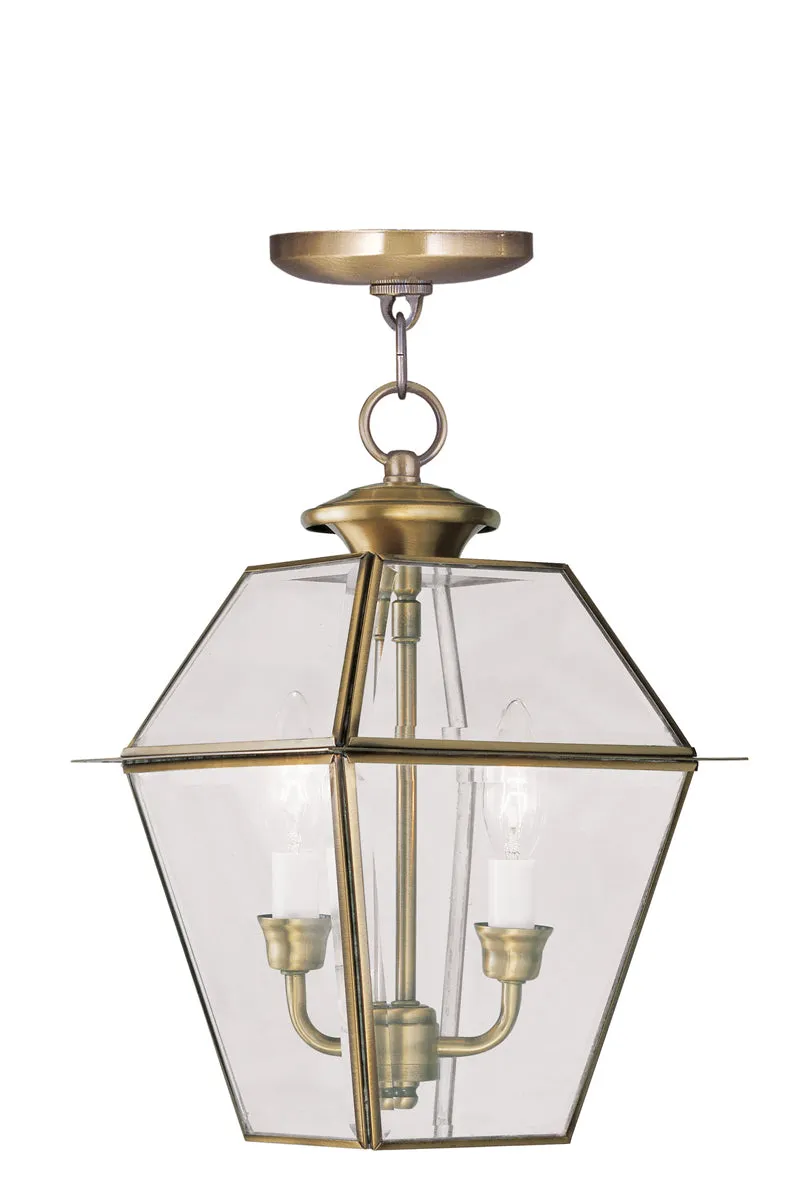 Westover 2-Light Outdoor Chain Lantern